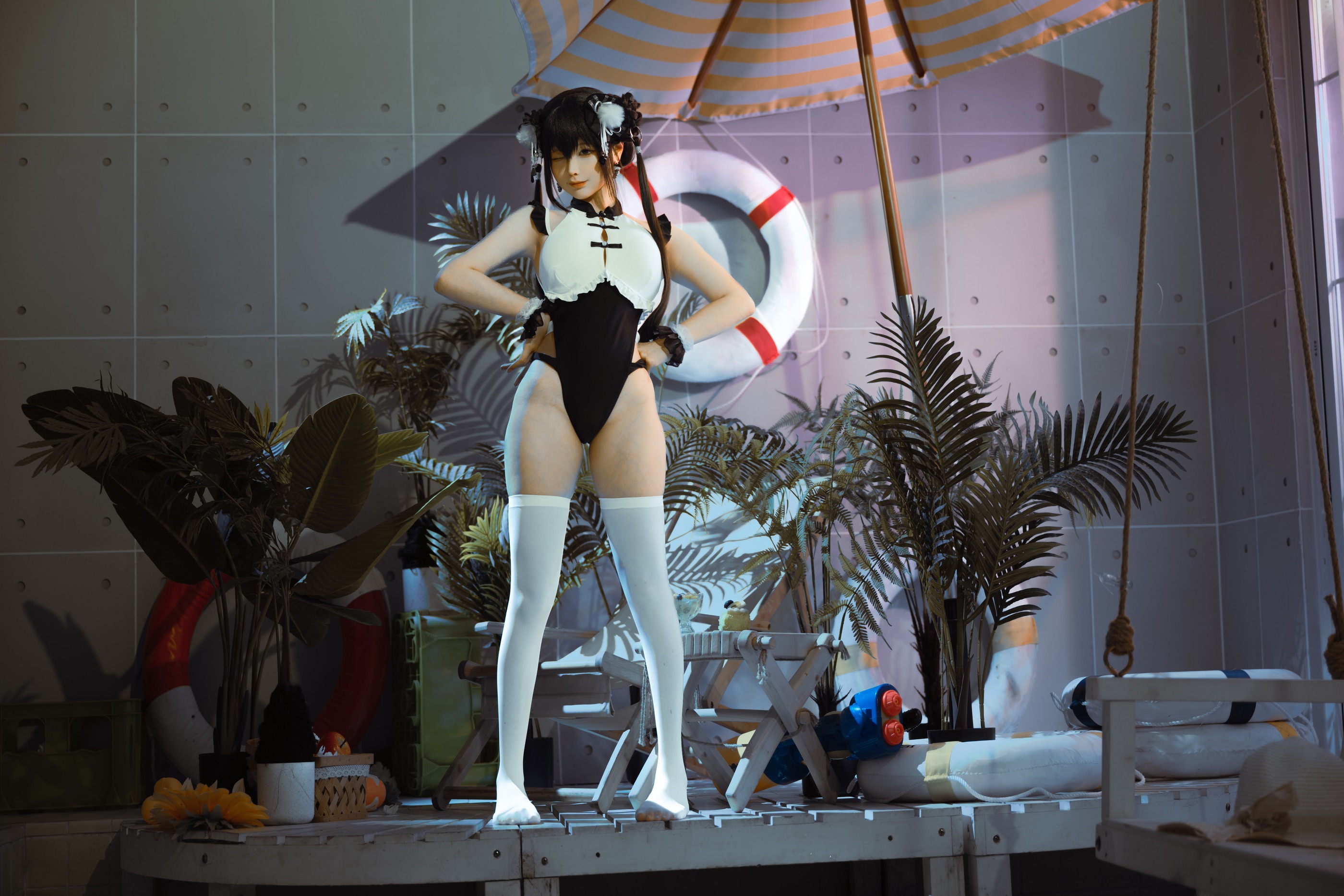 图片[1]-蠢沫沫 – NO.357 熊猫娘 [105P]-XikXak